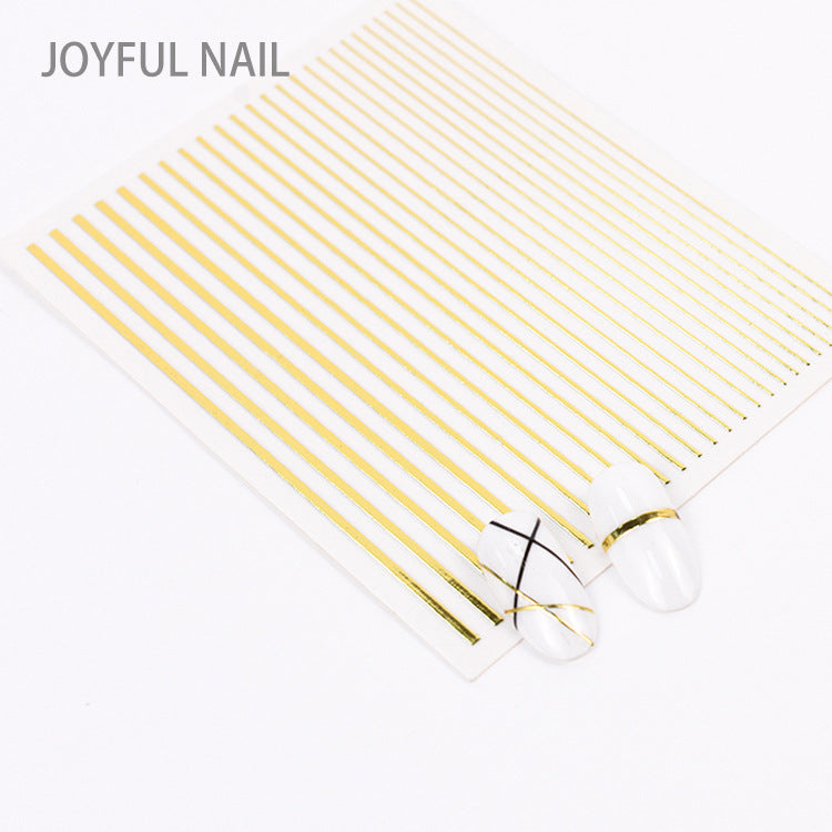 Autocollant de ligne de manucure Nail Art