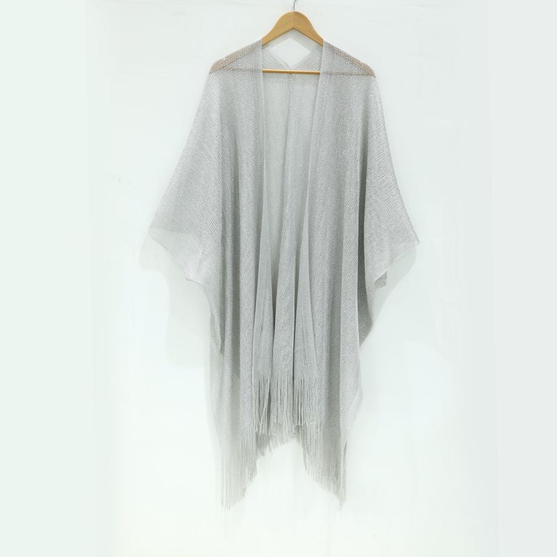 Women Sexy Stripe Tassel Cover-Ups