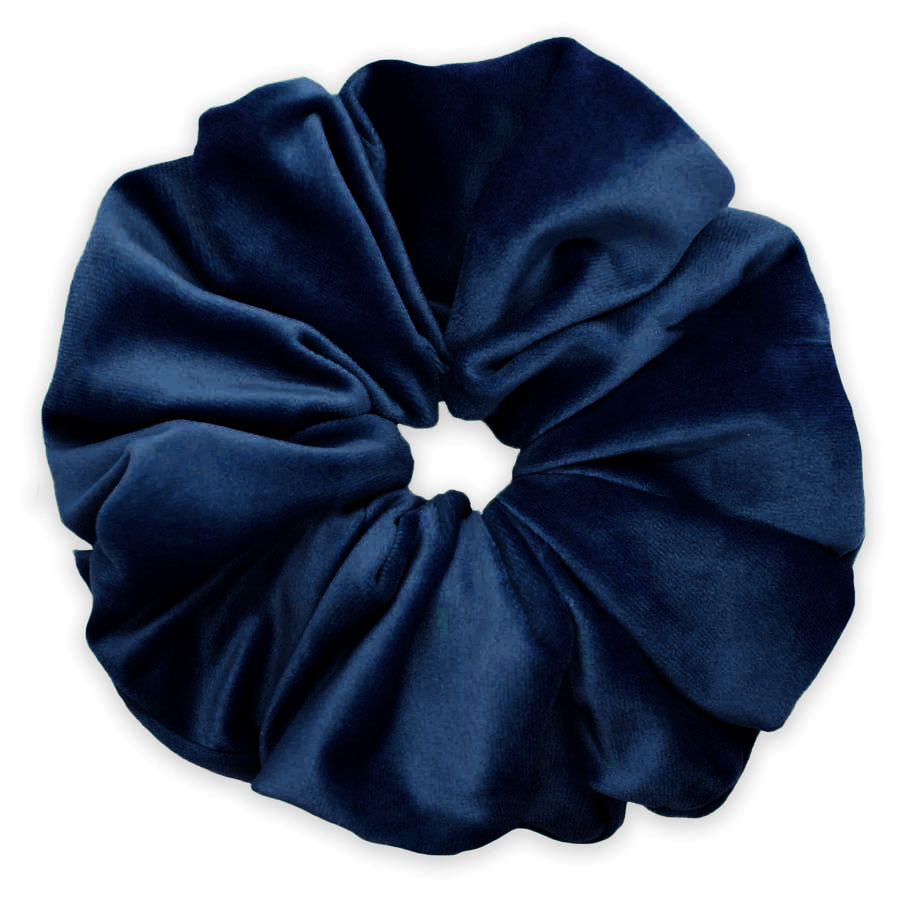 Chouchou en velours grande taille pour femme