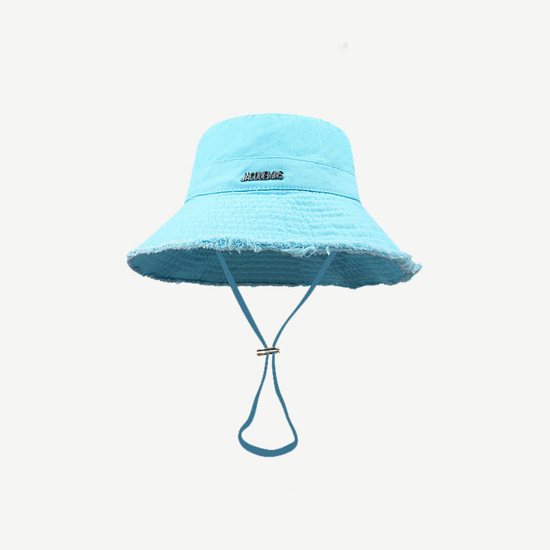 Women Simple Edge Foldable Bucket Hats