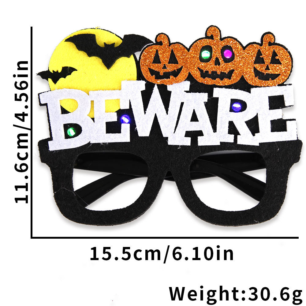 Gafas de fiesta de Halloween Gafas de fantasma de calabaza
