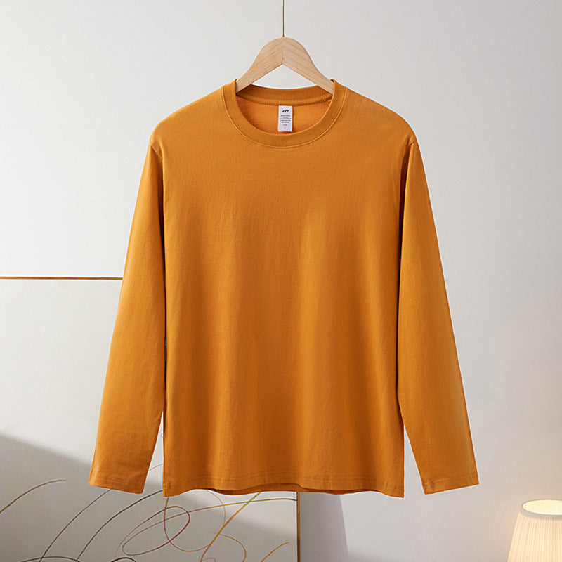 Good Quality Women Basic Long Sleeve Solid Color Blank T-Shirt