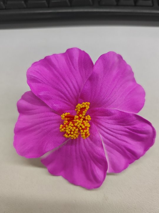 Accesorios para el cabello de playa con flores de tela de moda para mujer