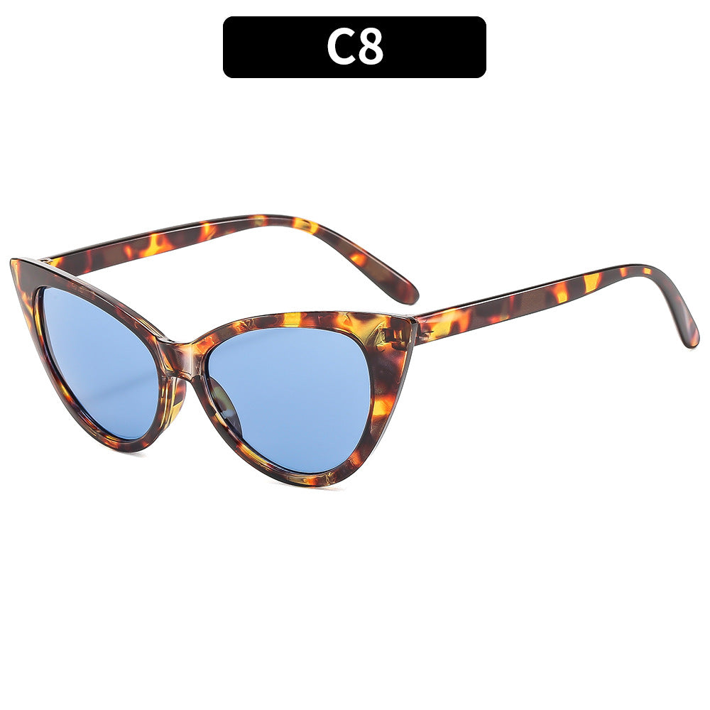 Women's Fashion Sunscreen Cat Eye Sunglasses