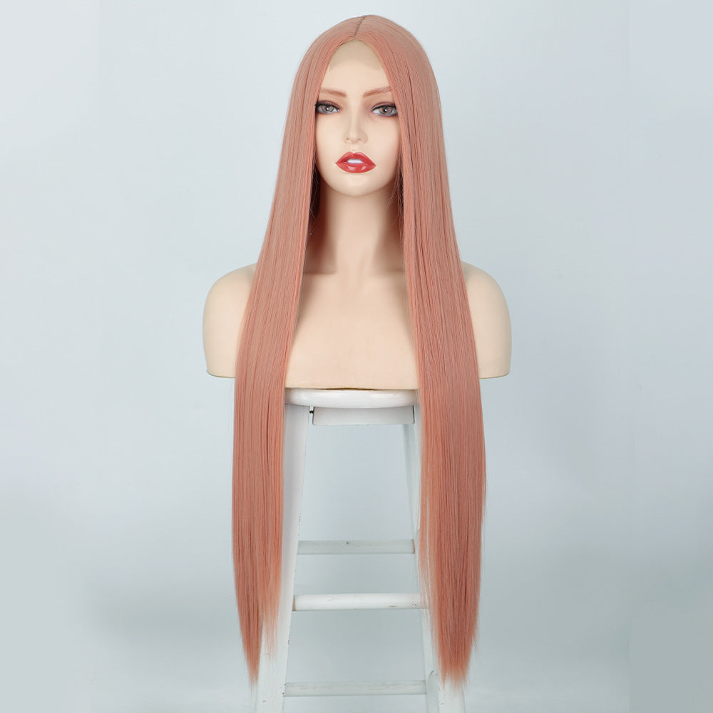 Women Long Straight Hair Wig with Natural Style