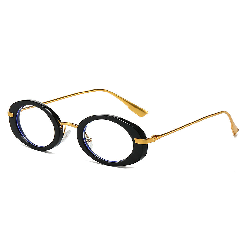 Women Retro Small Frame Oval Sunglasses Fashion Glasses for Women