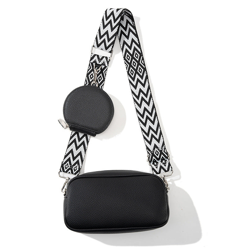 Women Fashion Large Capacity PU Crossbody Bag