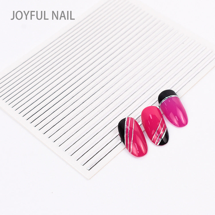 Autocollant de ligne de manucure Nail Art