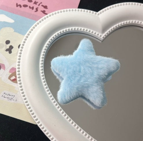Horquilla de estrella de cinco puntas con forma de dopamina: un elegante accesorio de tela