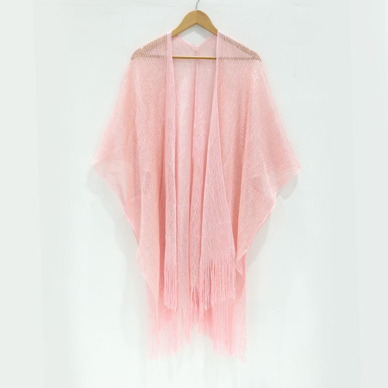 Women Sexy Stripe Tassel Cover-Ups