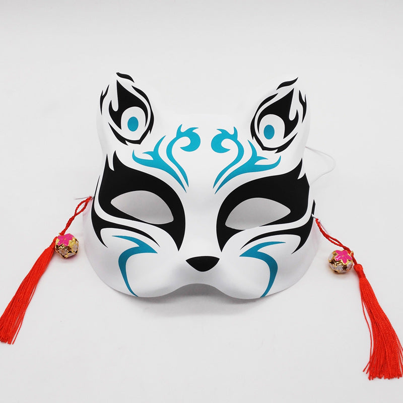 Women Cute Anime Fox Half-Face Cat Mask