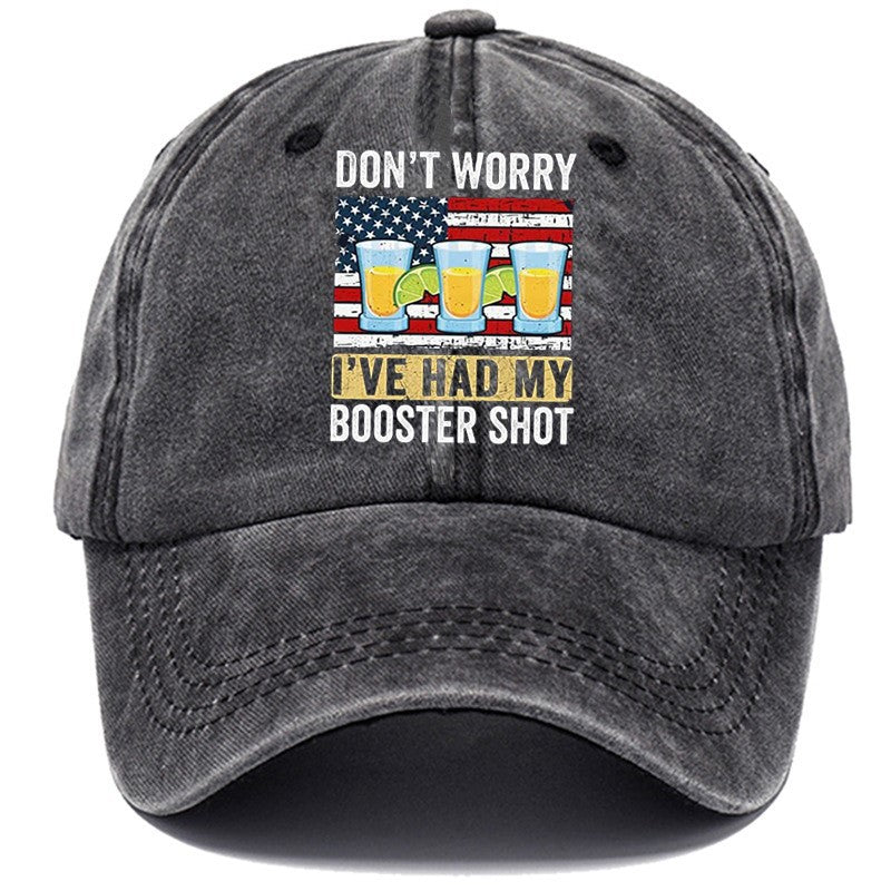 Men Women Fashion Casual Vintage Solid Color Letter Cap