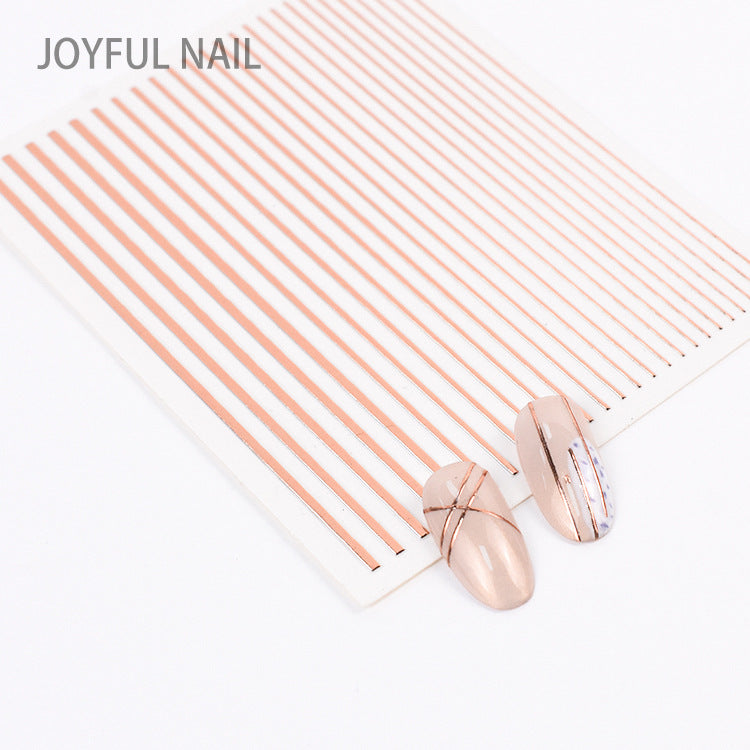 Autocollant de ligne de manucure Nail Art