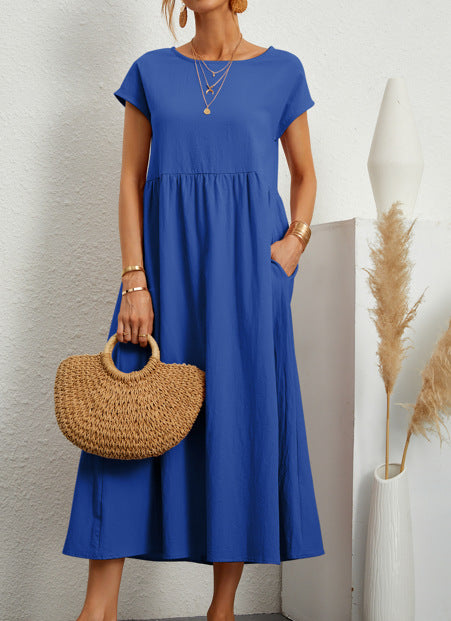 Summer Vintage Fashion Casual Women's Dress
