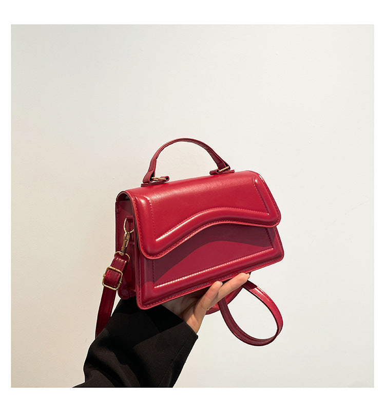 Women Summer Candy Color Flap Crossbody Bag