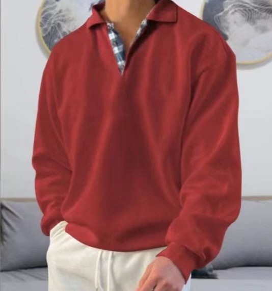 Men Casual Sport Plus Size Long Sleeve Sweatshirts