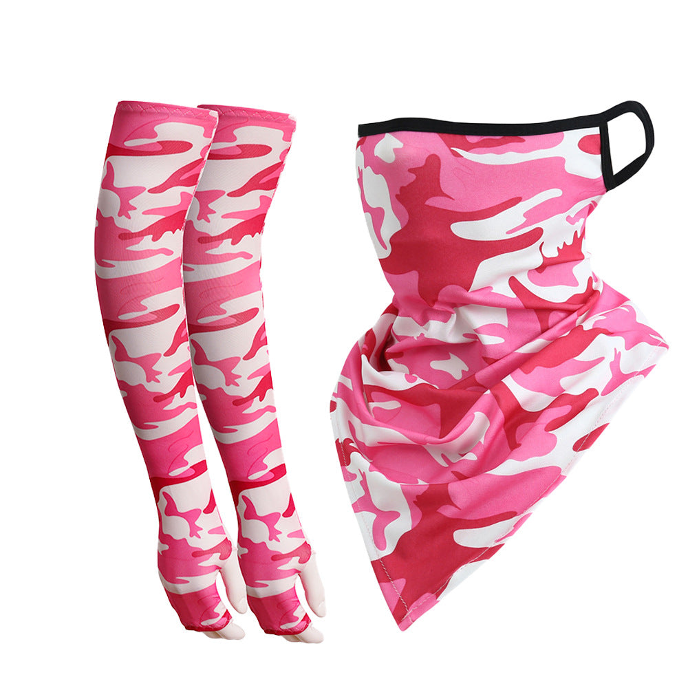 Conjunto de protección solar para ciclismo al aire libre de moda de verano