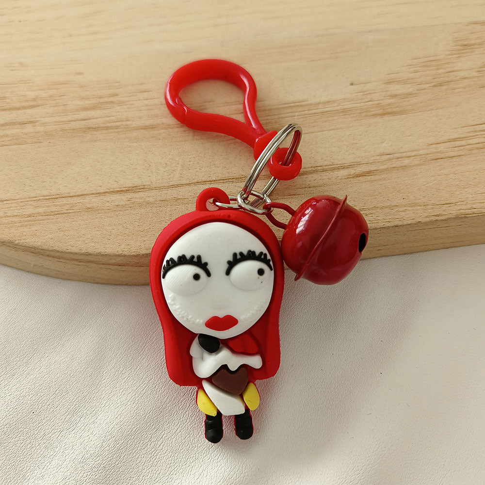 Creative Halloween Ghost Sickle Cartoon Doll Key Chain