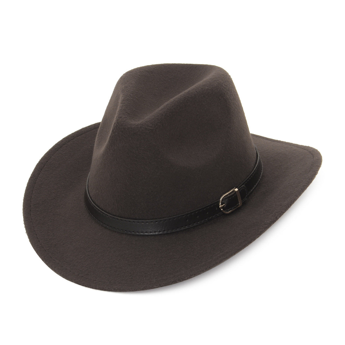Sombrero para el sol retro estilo western con acabado de gamuza y estilo vintage