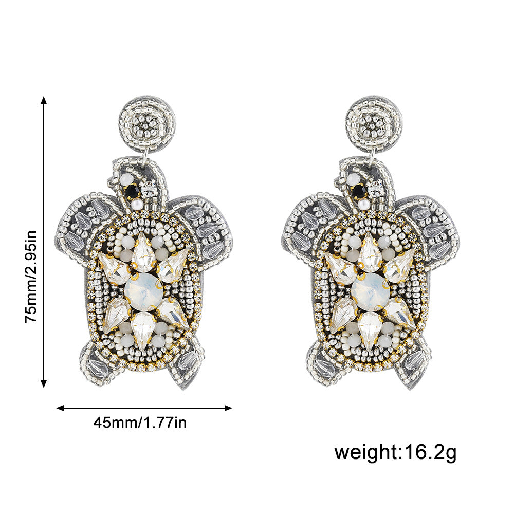 Summer Vacation Marine Style Shell Earrings