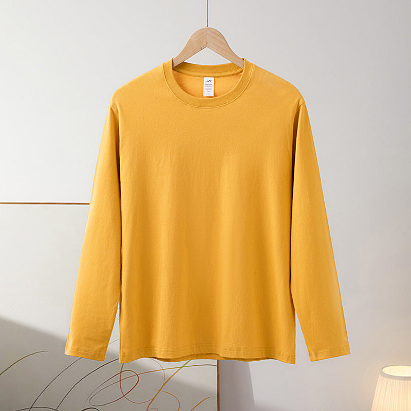 Good Quality Women Basic Long Sleeve Solid Color Blank T-Shirt