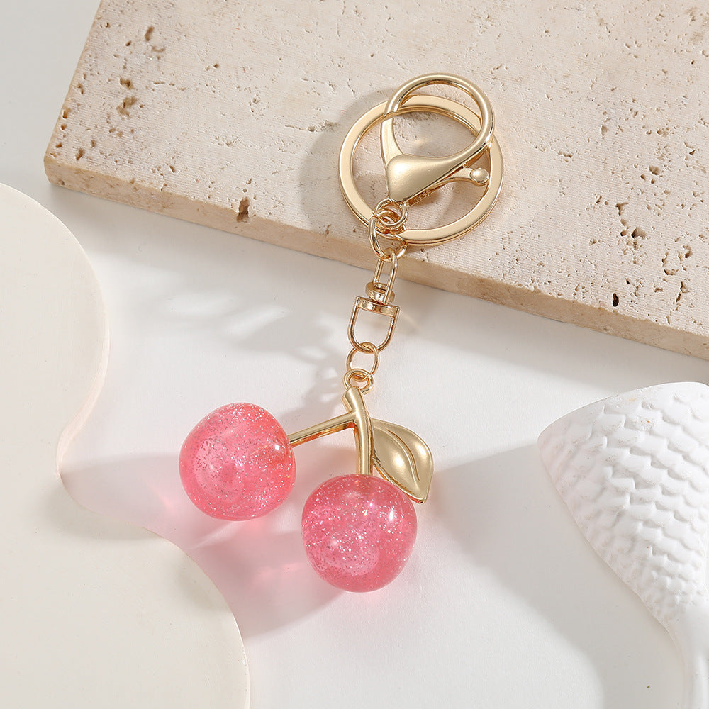 Creative Cherry Fruit Key Chain