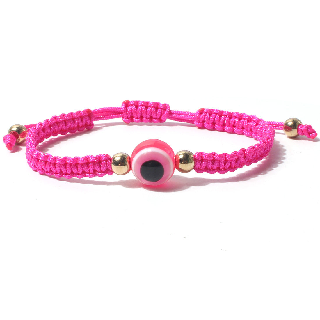 Bohemian Bracelet for Women Knitted Eye Bead Boho Jewelry
