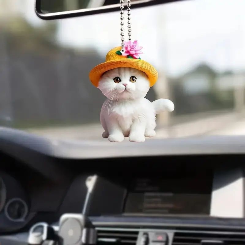 Creative Acrylic Car Pendant