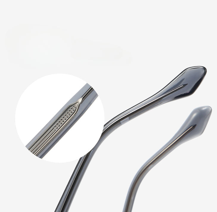 Retro Round Narrow Polarized Sunglasses