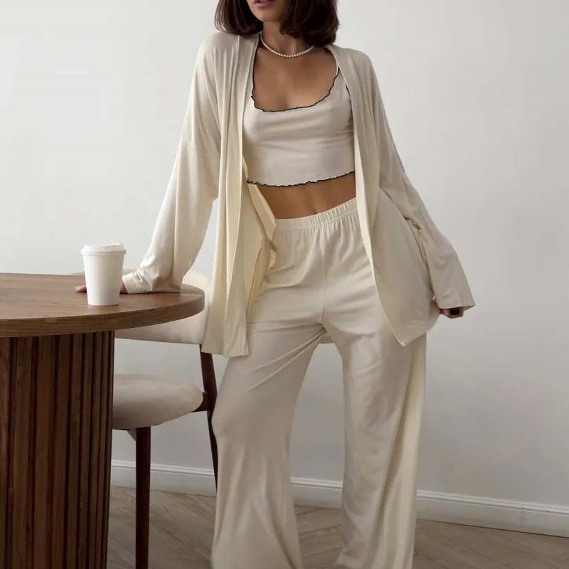 Comfortable Casual Sleeve Pants Set