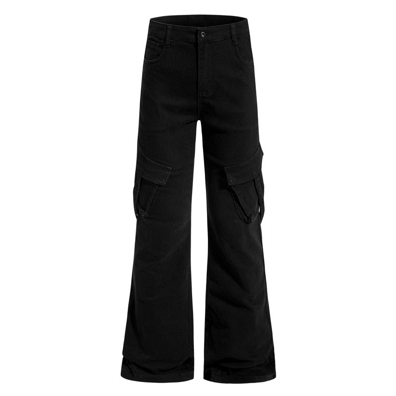 Dark Vintage Micro Baggy Cargo Pants