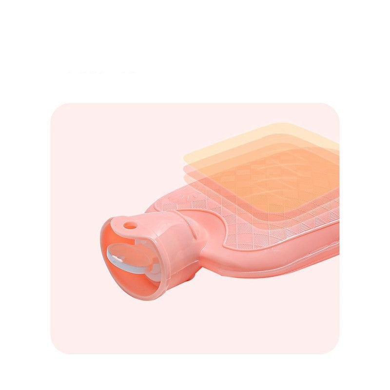 Cartoon Printed Flannelette Infusing Water Hot Water Bag