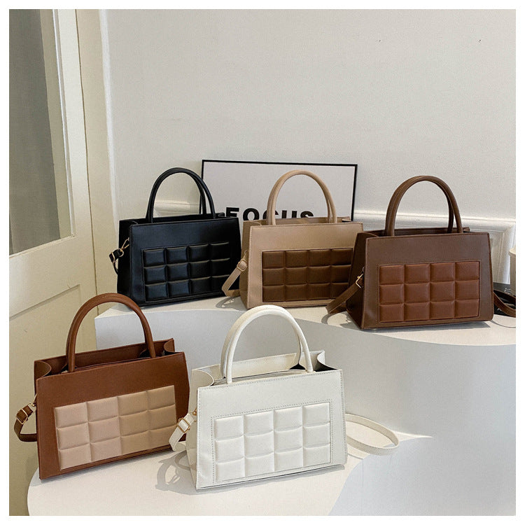 Urban Style Large Capacity PU Handbag for Women
