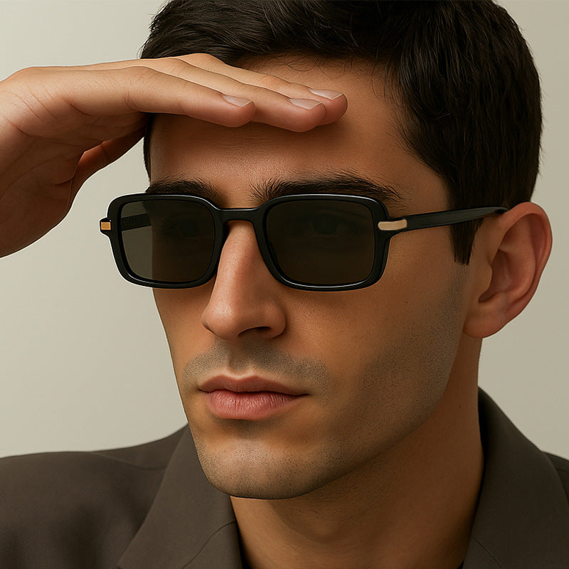 Gafas de sol sencillas de estilo retro