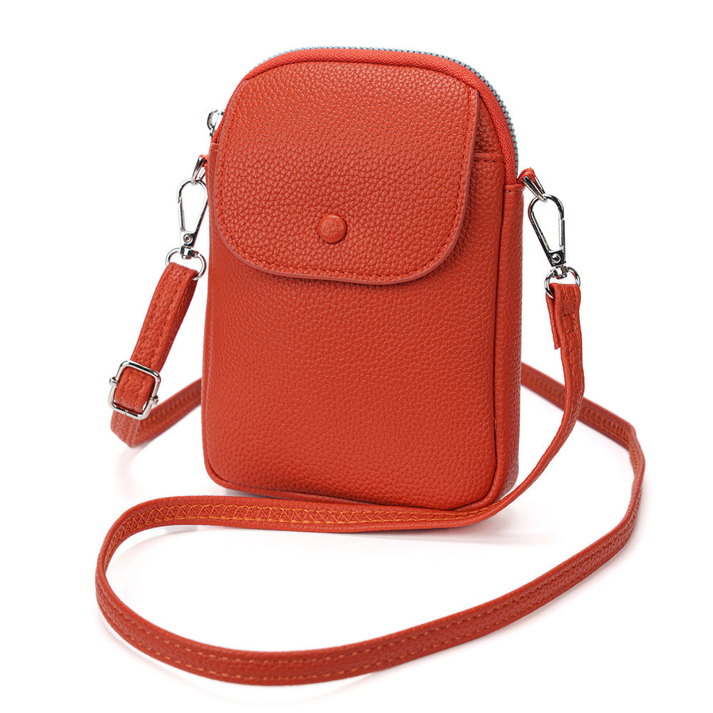 Casual Women Mobile Phone Mini Crossbody Bag