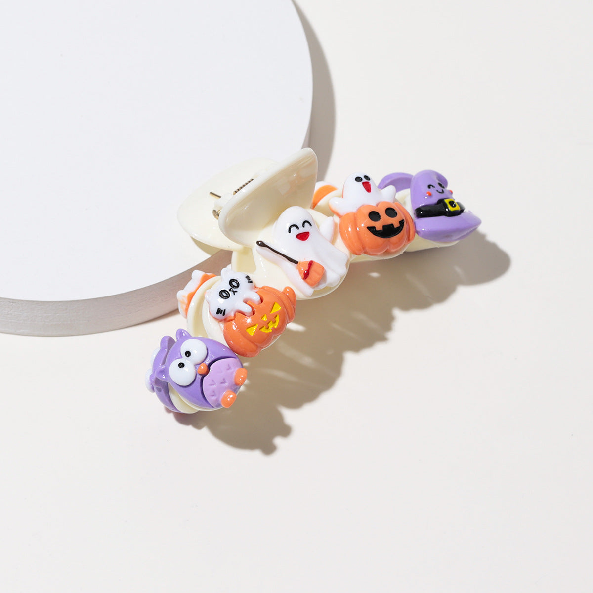 Accessoires pour cheveux de dessin animé citrouille fantôme crâne Halloween