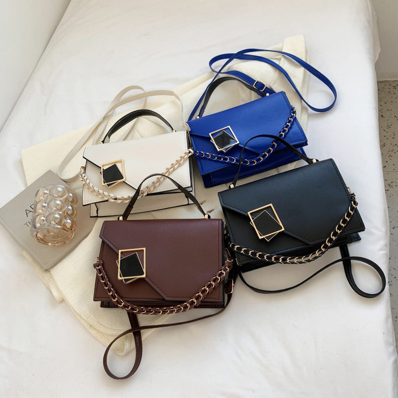 Elegant Solid Color Shoulder Bag for Women