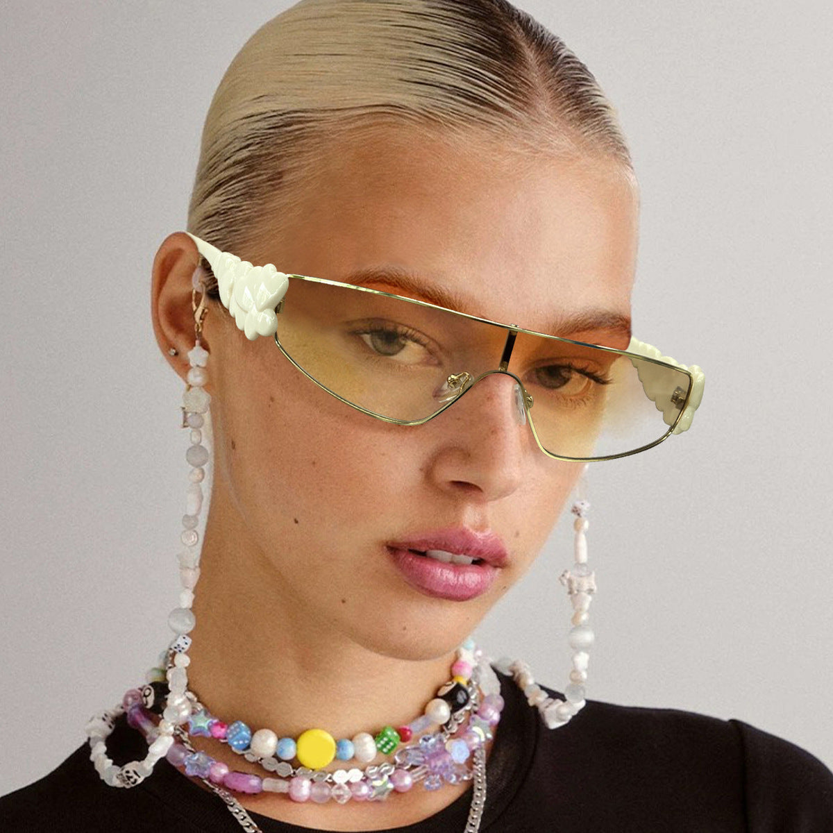 Fashion Y2K One-Piece Sunglasses
