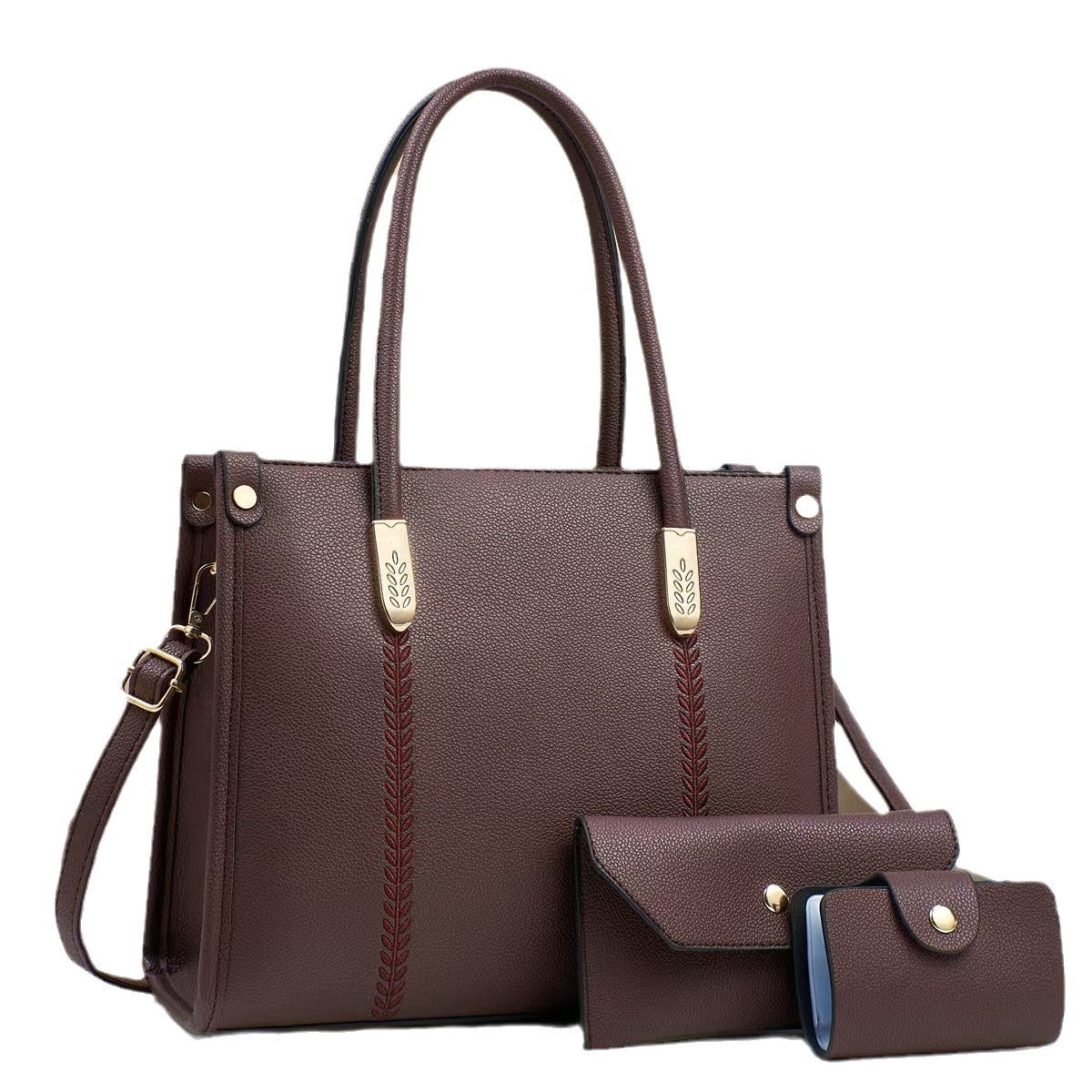 Large Capacity Women Tote Bag Three-Piece Set