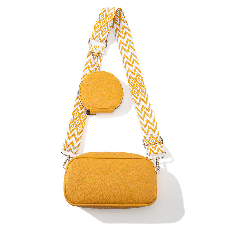Women Fashion Large Capacity PU Crossbody Bag