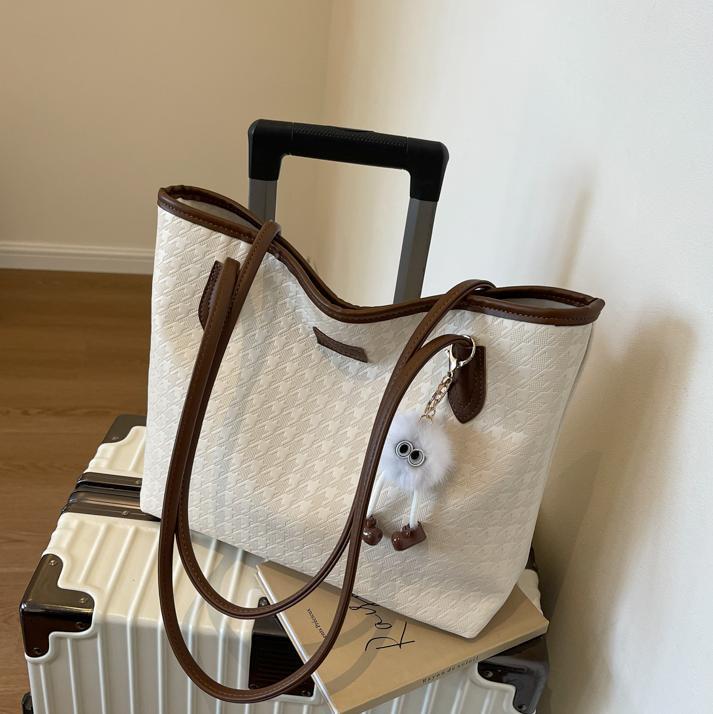 Bolso de mano informal de gran capacidad a la moda para mujer