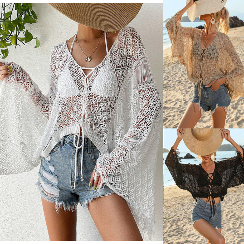 Fashion Summer Vacation Sun-Protection Swimsuit Cover-Up