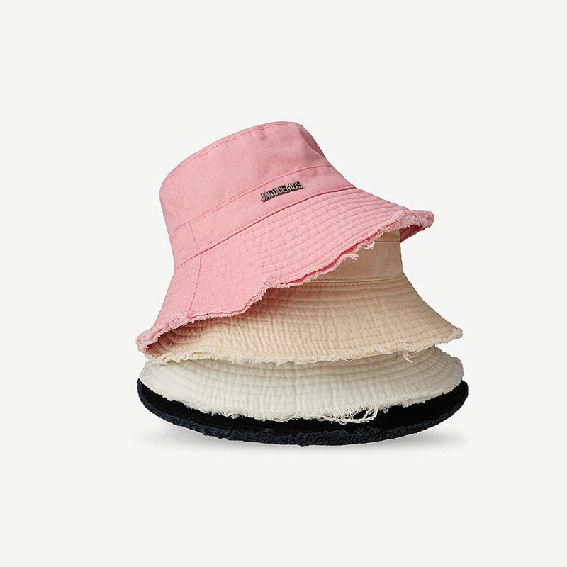 Women Simple Edge Foldable Bucket Hats