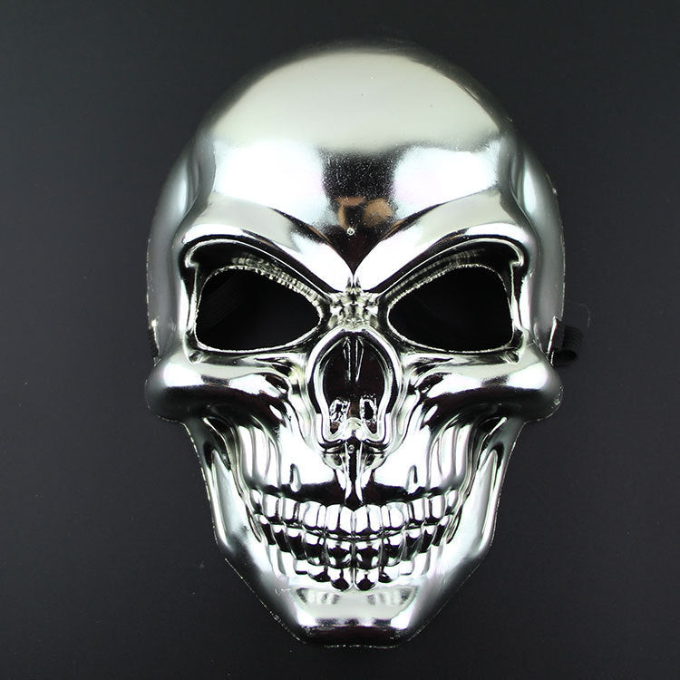 Masque d'horreur d'Halloween, crâne électrolytique, masque drôle