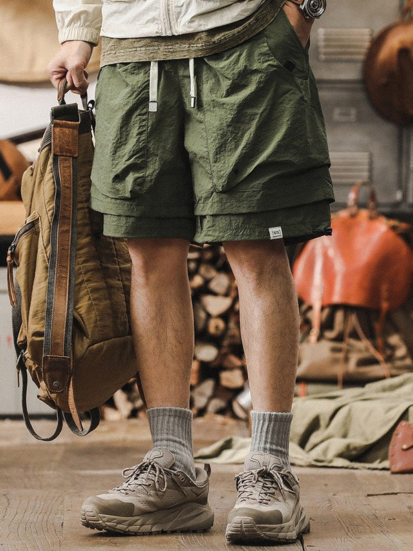 Bermuda imperméable et décontracté à séchage rapide pour homme