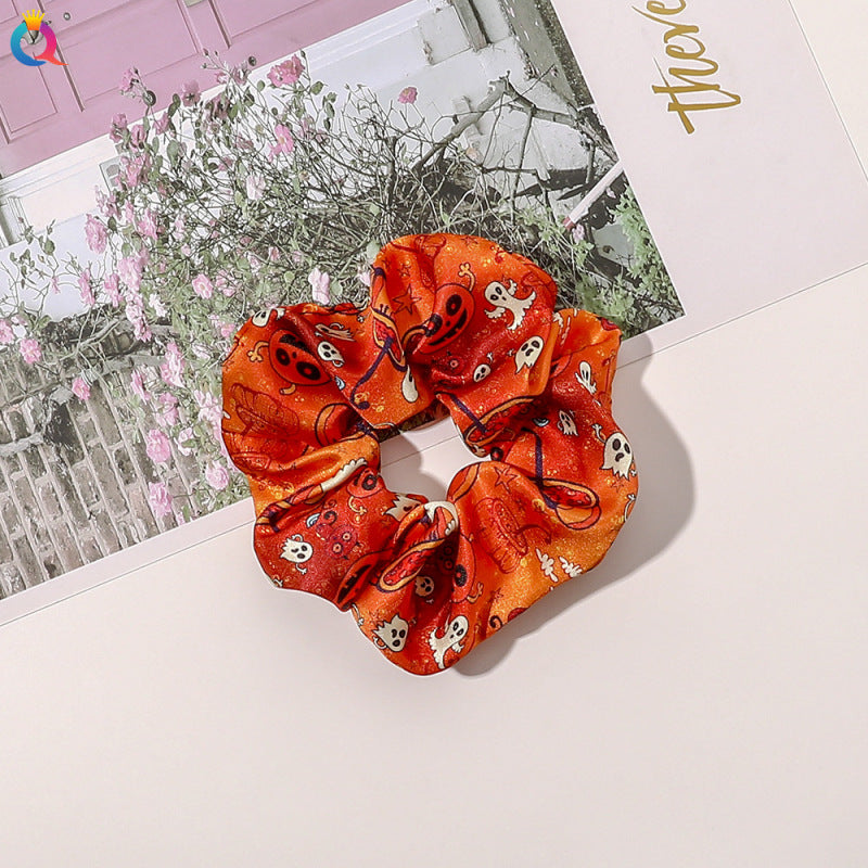 Anillo de tela para el pelo con diseño de intestino grueso para Halloween, muy popular para mujeres