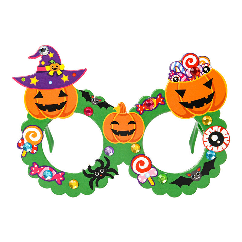 Halloween Children's Handmade Cartoon Glasses Props