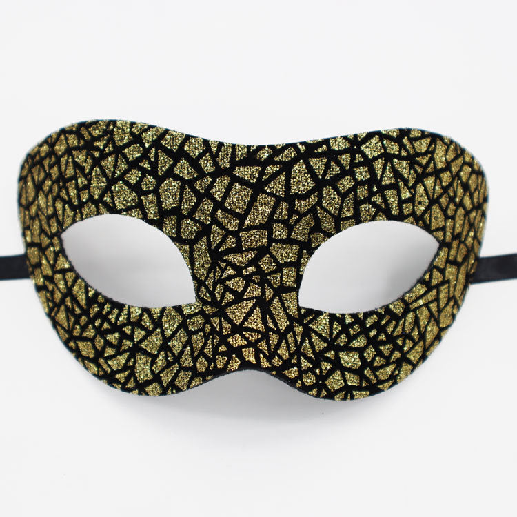 Masque demi-visage Zorro à la mode, simple et assorti aux couleurs