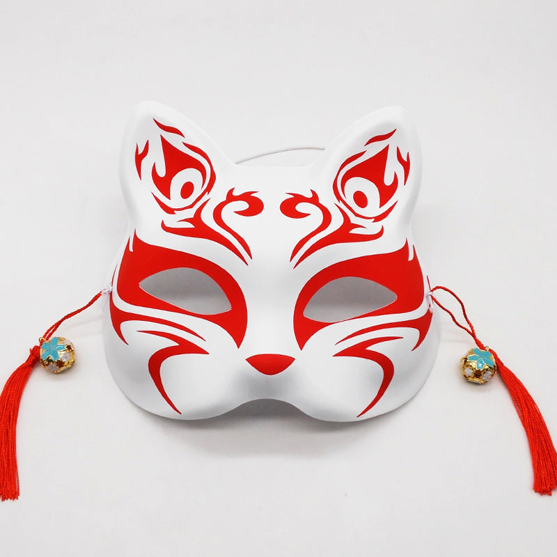 Women Cute Anime Fox Half-Face Cat Mask