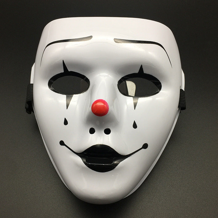 Men Simple Hand-Painted Full-Face Halloween Mask